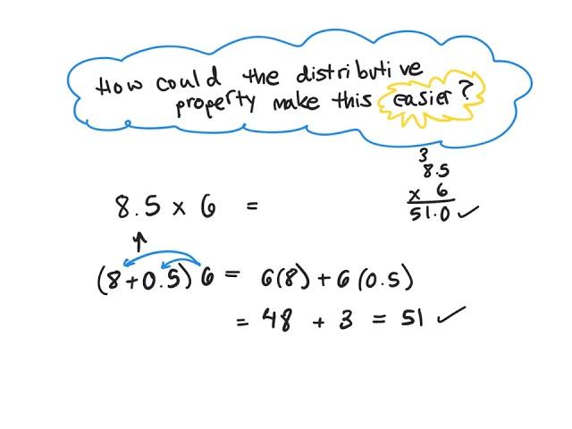 Distributive Property with Decimals